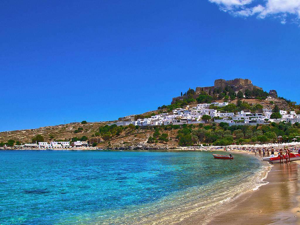 Lindos Comfy Suites Eksteriør bilde