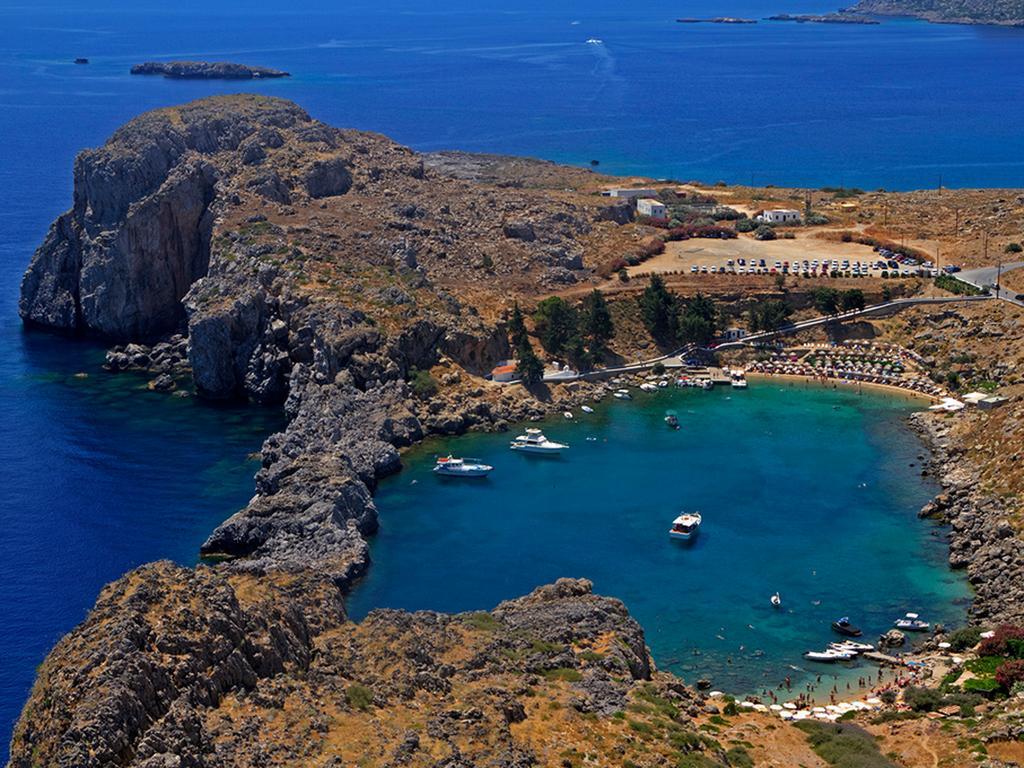 Lindos Comfy Suites Eksteriør bilde