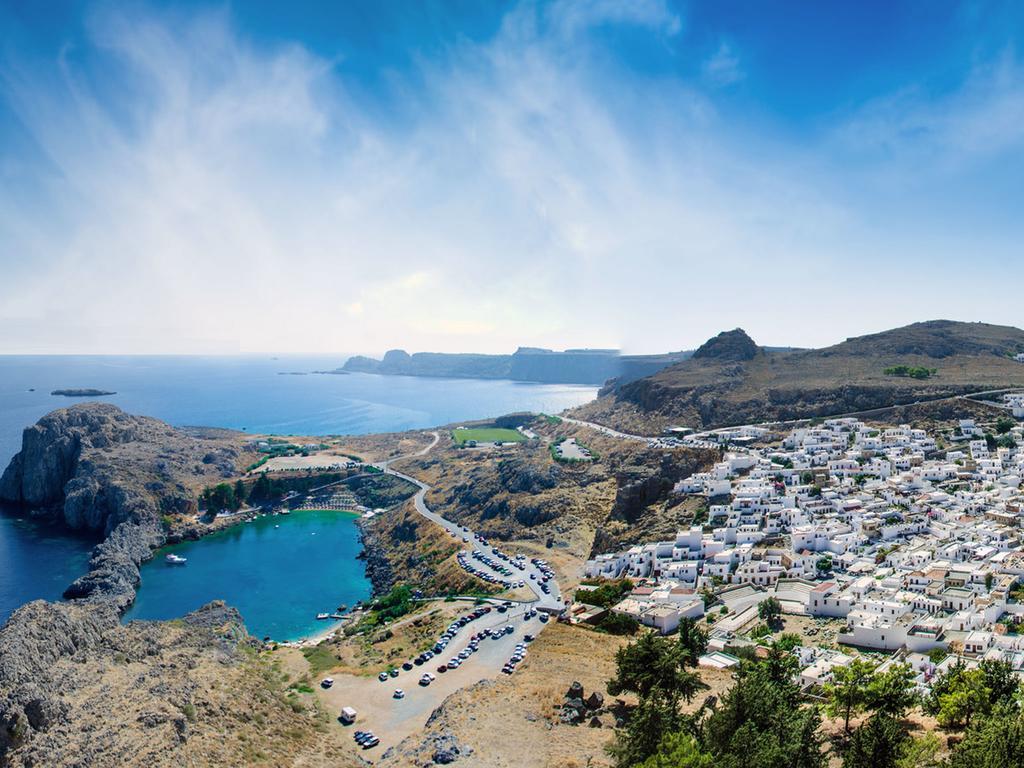 Lindos Comfy Suites Eksteriør bilde
