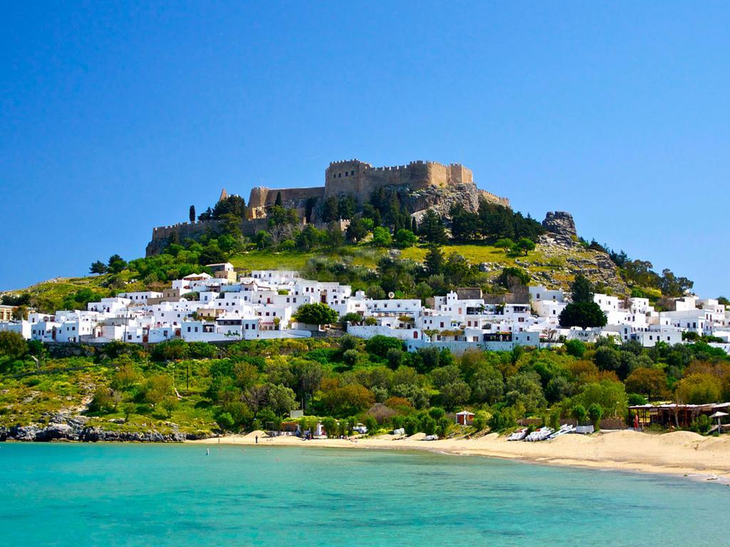 Lindos Comfy Suites Eksteriør bilde