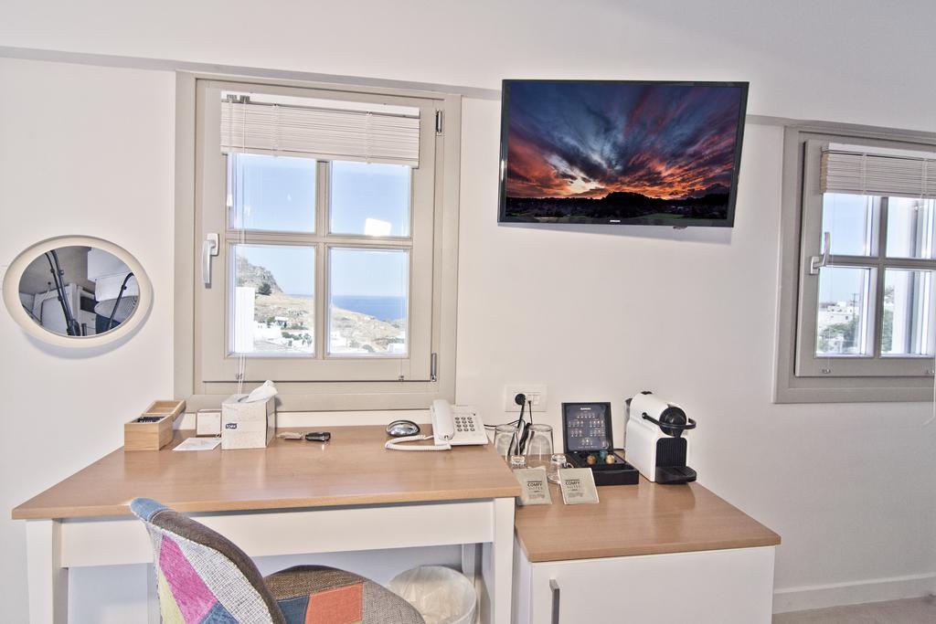 Lindos Comfy Suites Eksteriør bilde