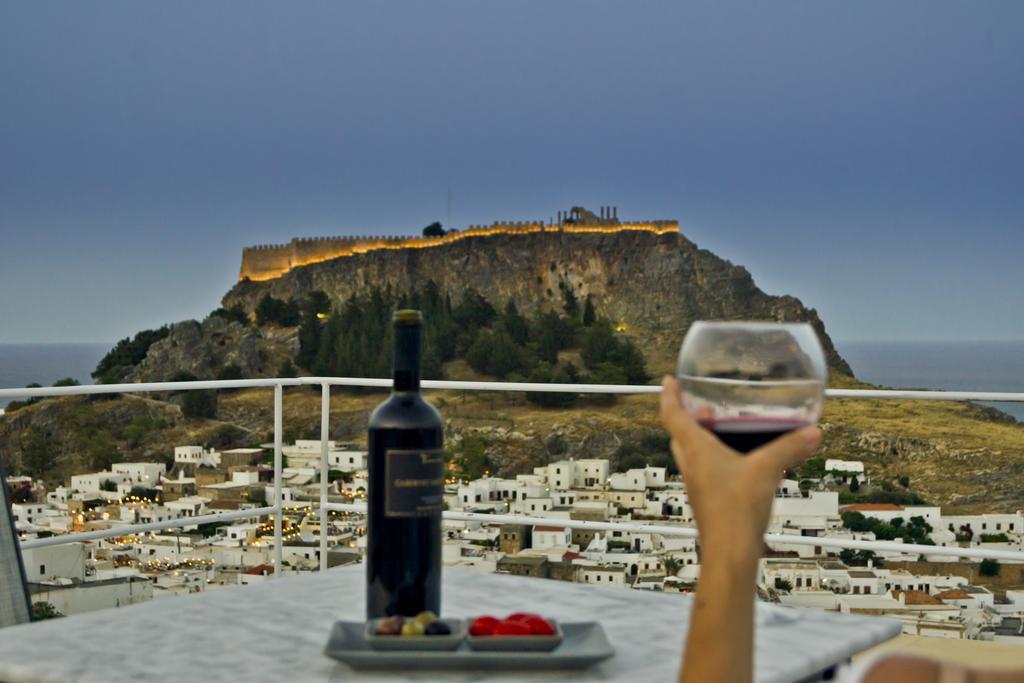 Lindos Comfy Suites Eksteriør bilde