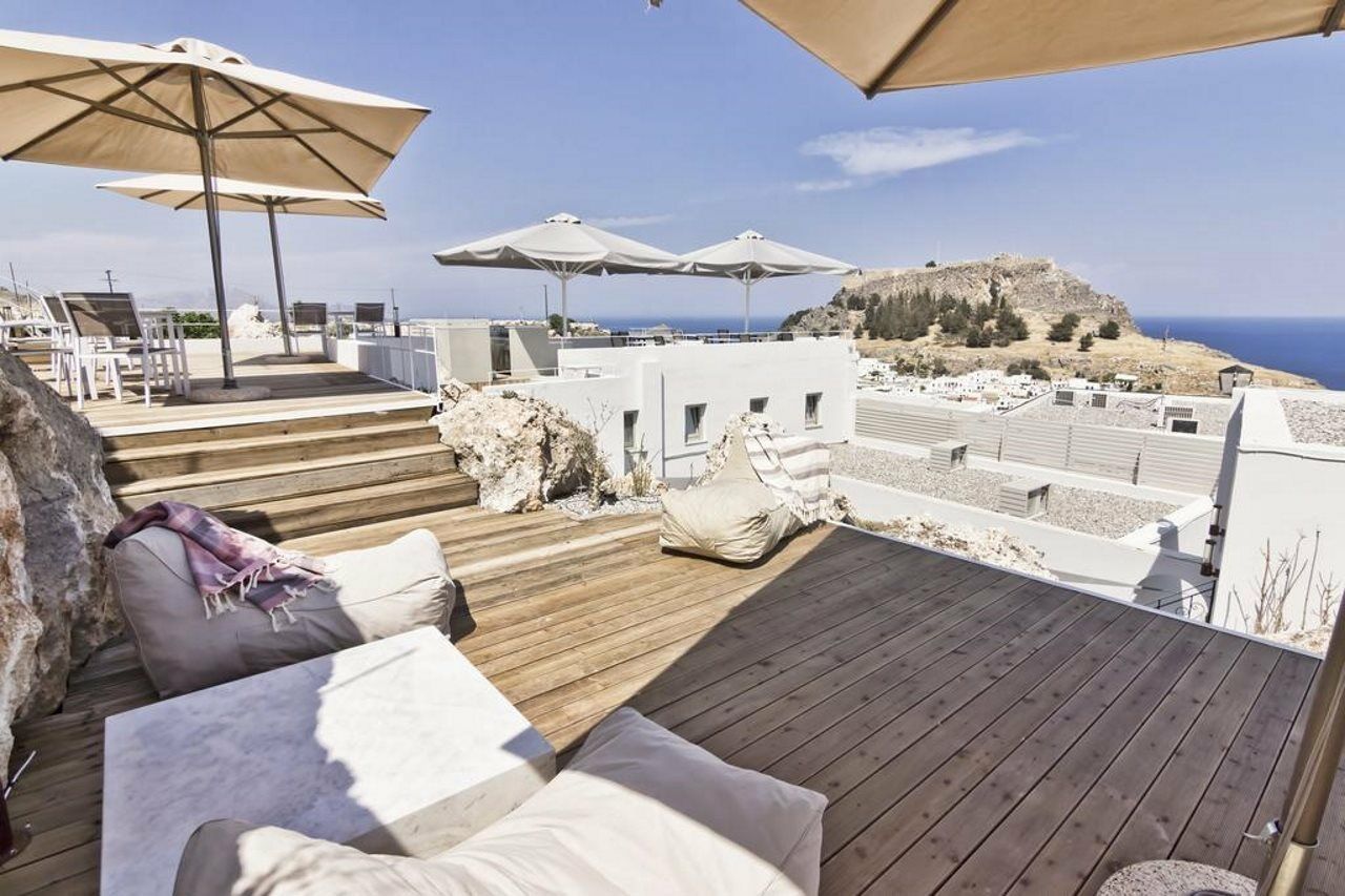 Lindos Comfy Suites Eksteriør bilde