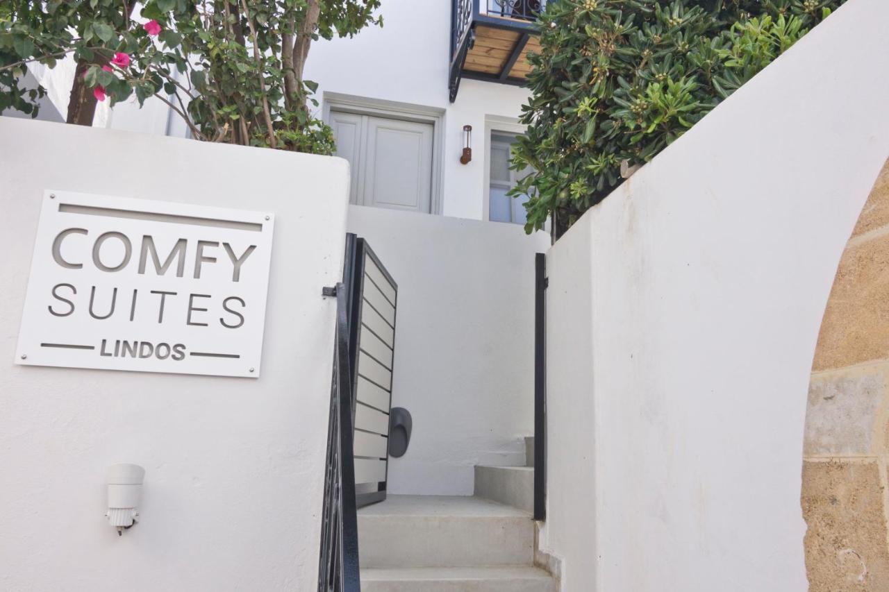 Lindos Comfy Suites Eksteriør bilde