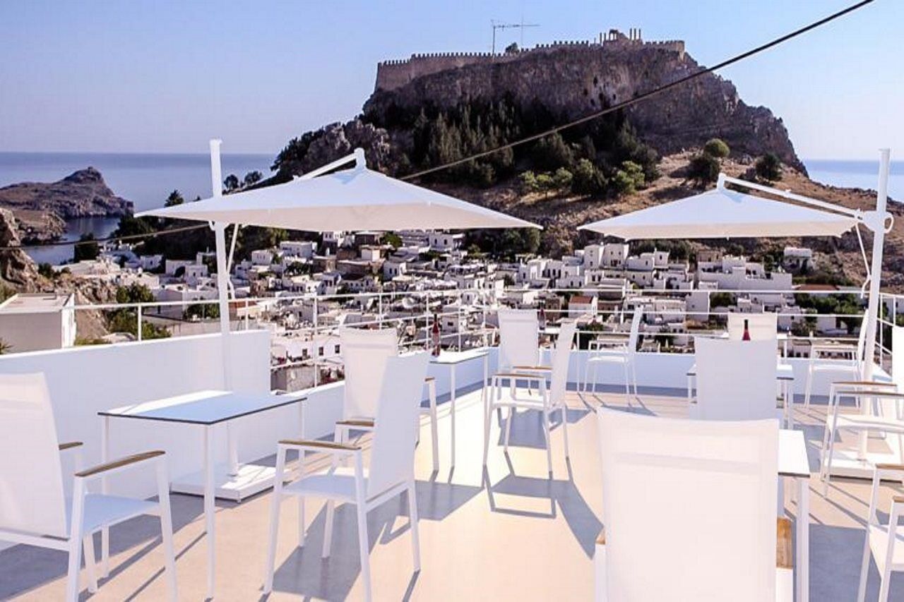 Lindos Comfy Suites Eksteriør bilde